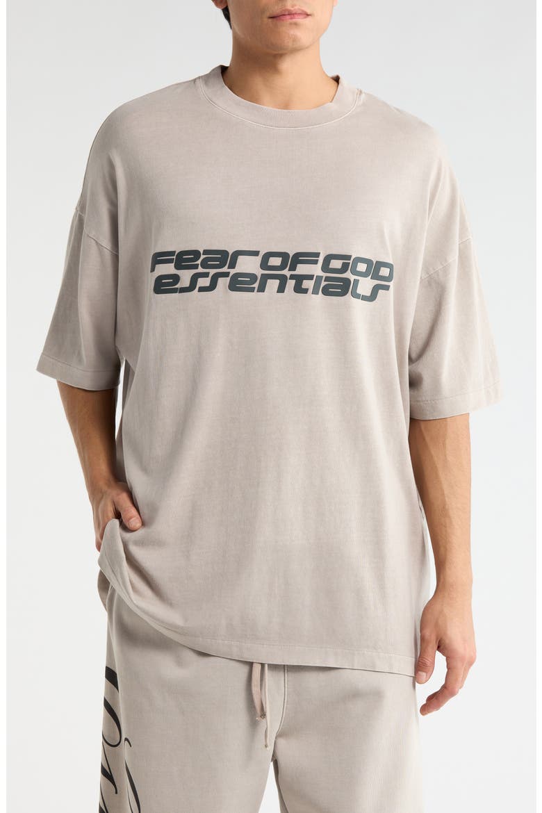 '90s Logo Graphic T-Shirt, Main, color, SMOKE GREY