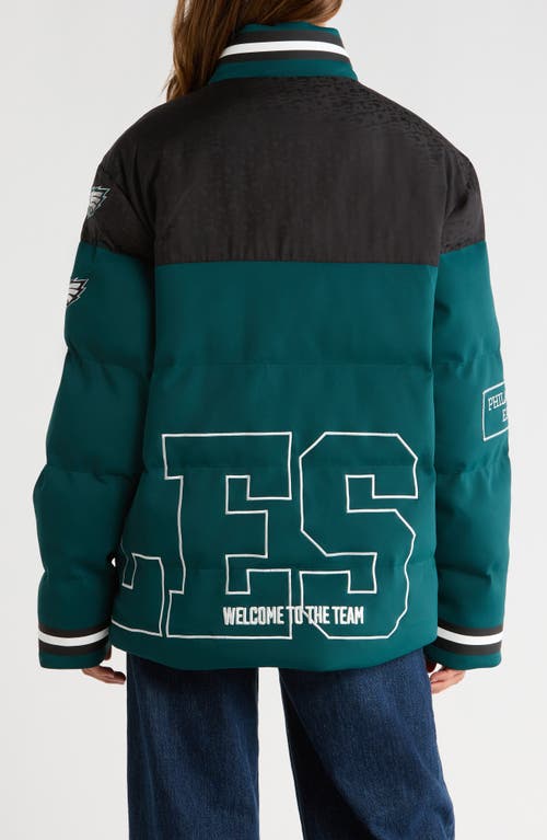 Off Season Nfl Team Water Repellent Puffer Jacket In Green