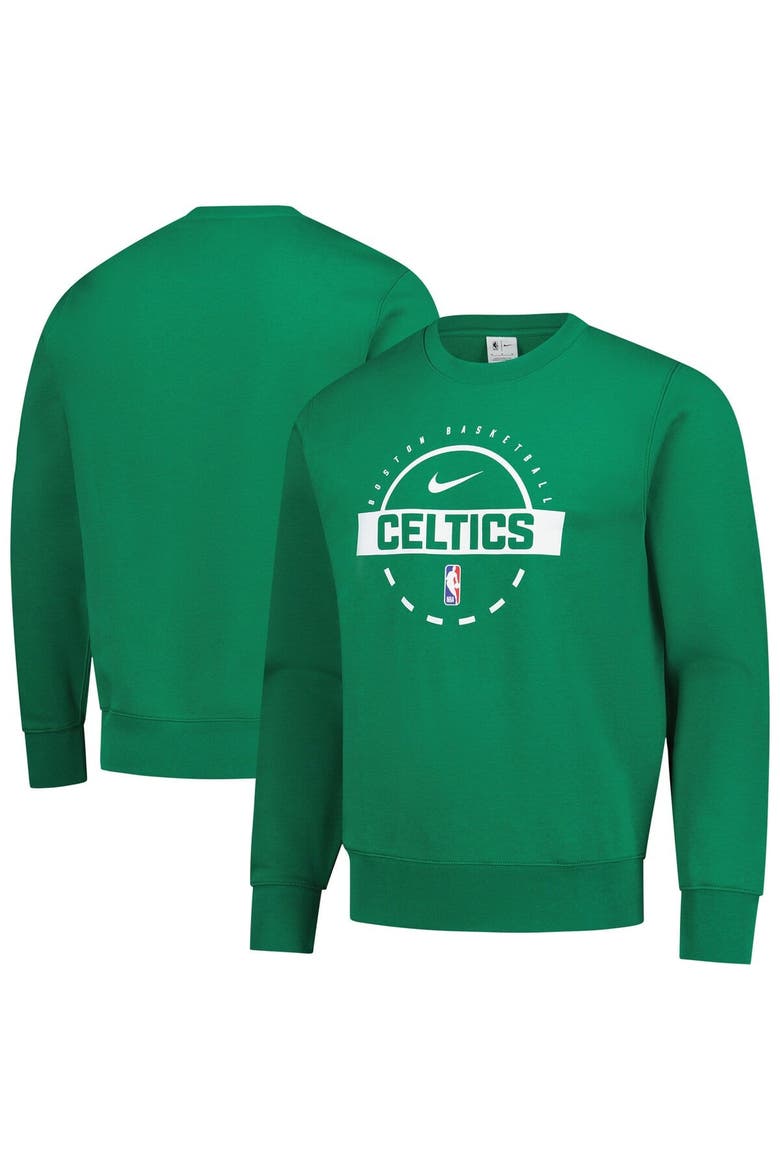 Men's Nike  Kelly Green Boston Celtics 2025/26 Authentic Practice Club Sweatshirt, Main, color, Kelly Green