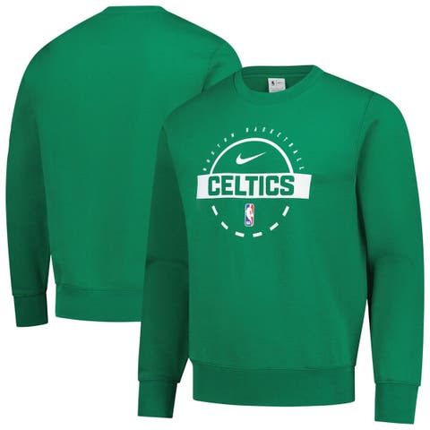 Men's Nike  Kelly Green Boston Celtics 2025/26 Authentic Practice Club Sweatshirt