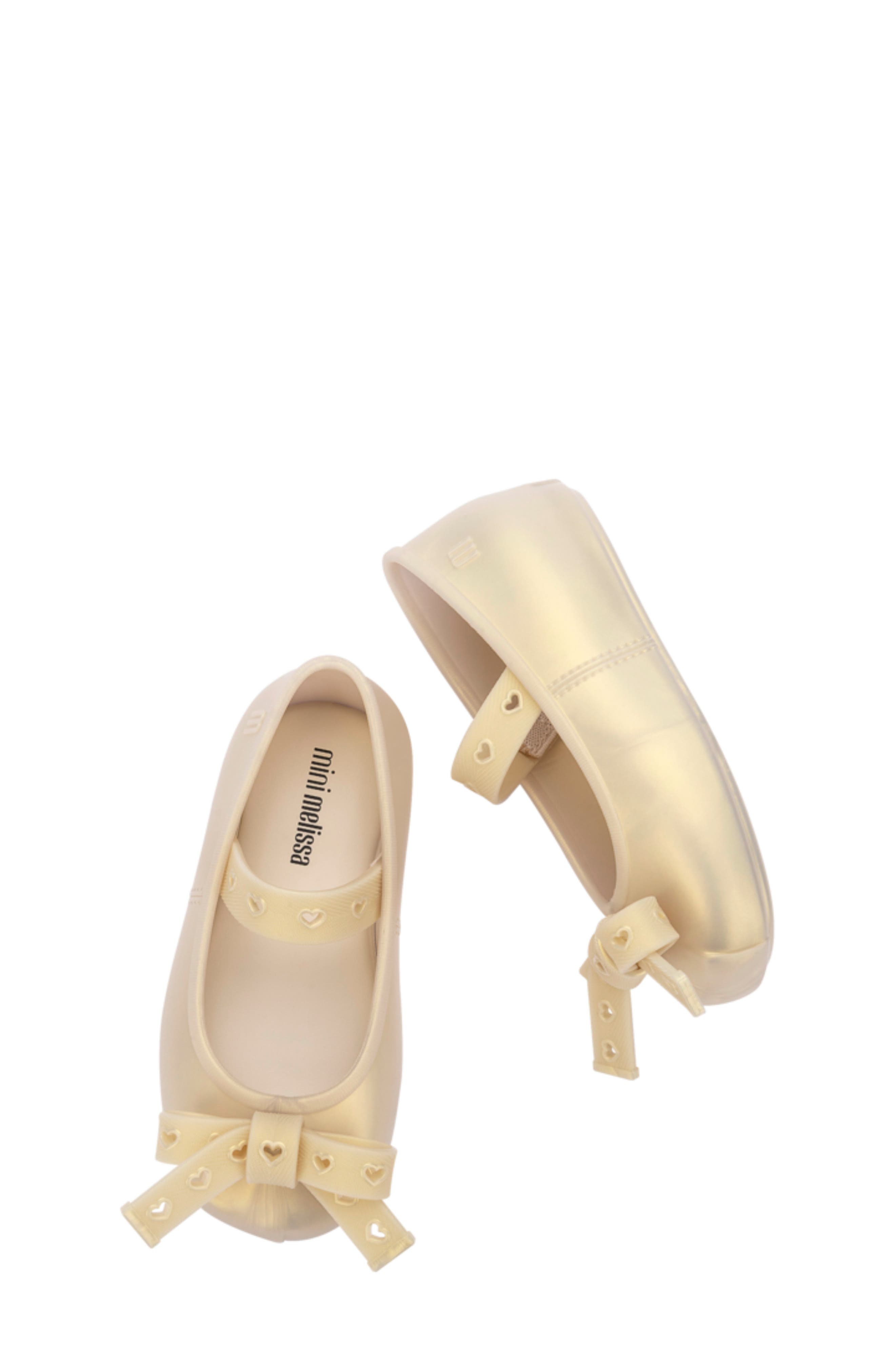 Kids' Mini Sophie Crush Mary Jane Flat, Alternate, color, PEARLY BEIGE