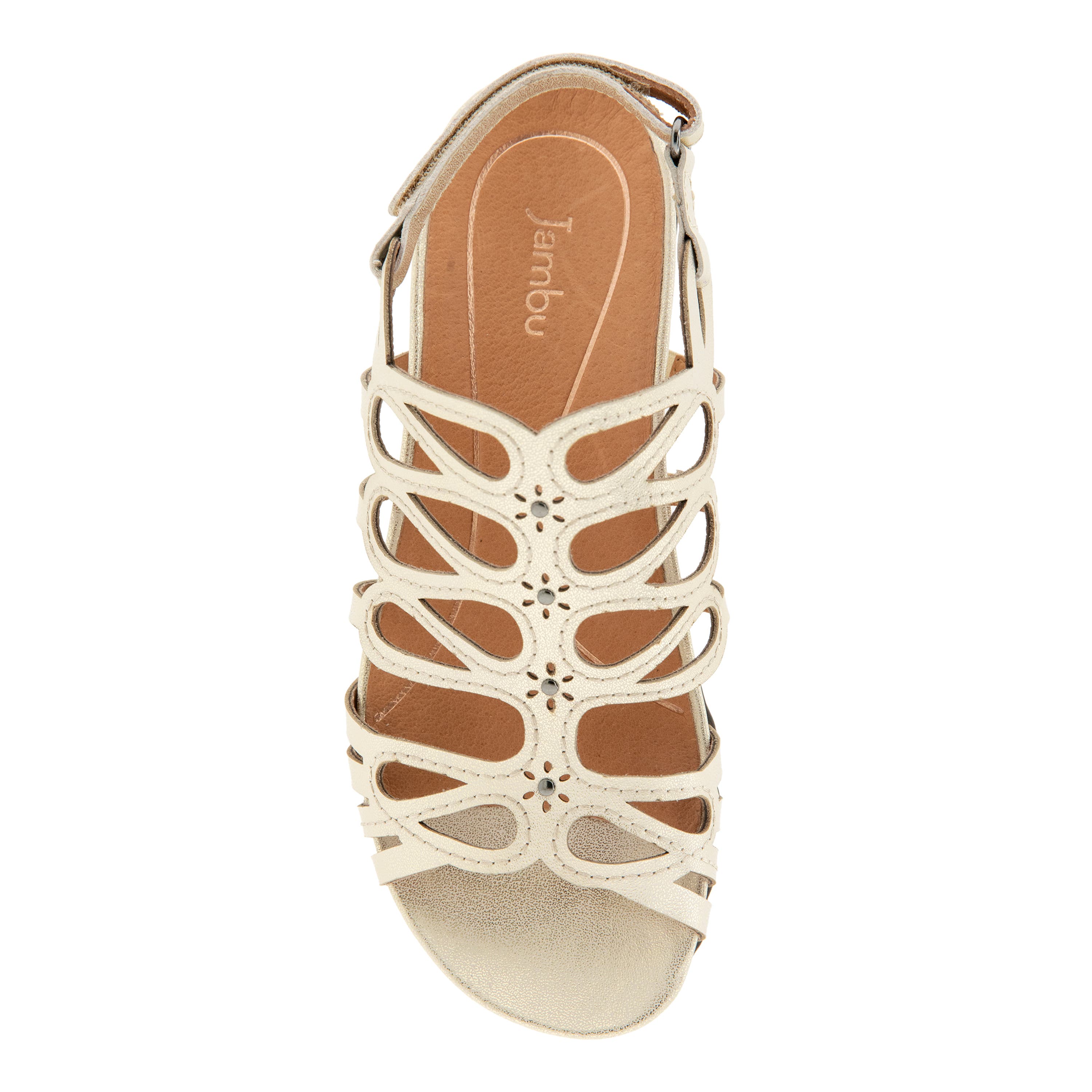 Miriam Casual Flat Sandal, Alternate, color, BRUSHED GOLD