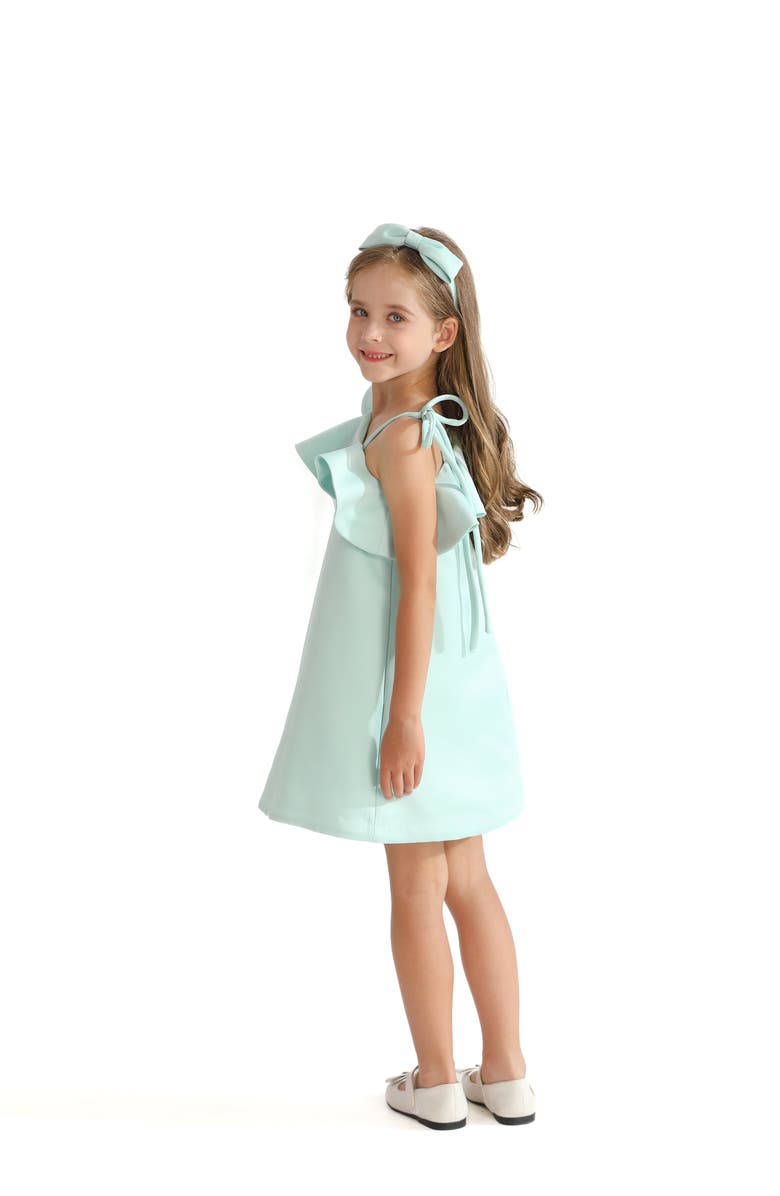 Tulleen Petulla Dress, Alternate, color, Green