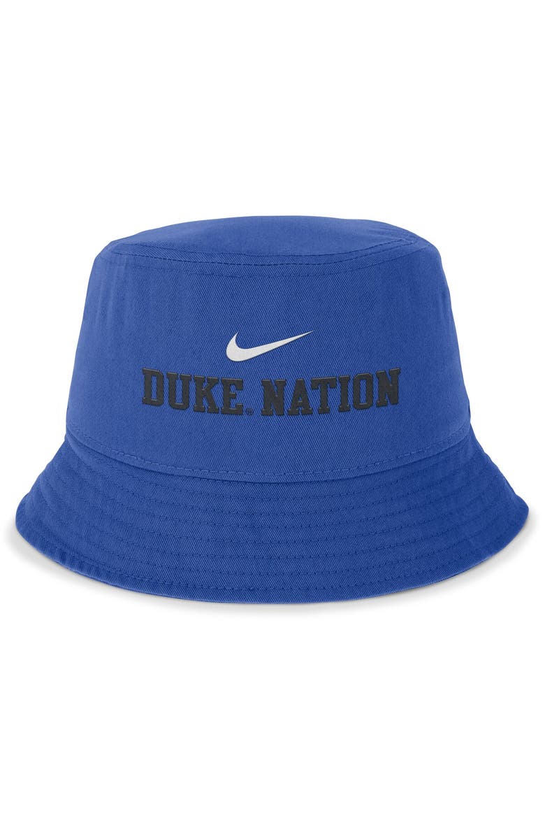 Nike Men's Nike Royal Duke Blue Devils Local Apex Bucket Hat, Alternate, color, Royal