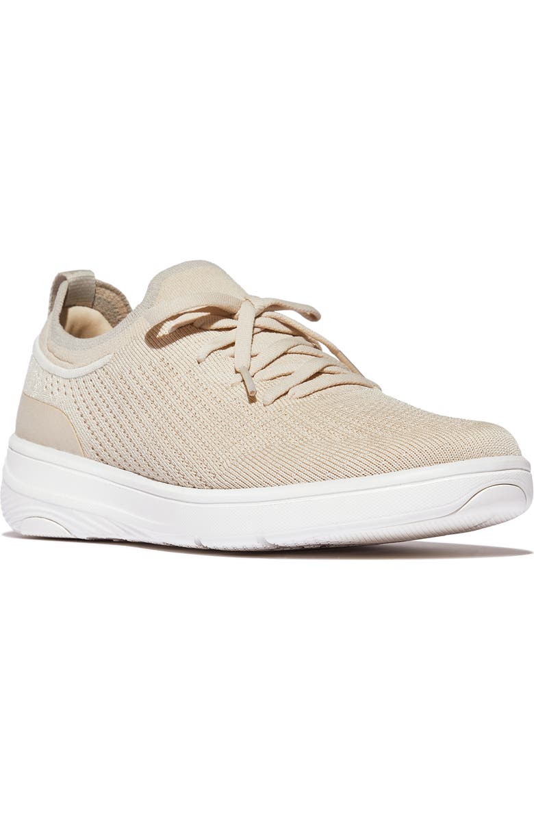 FitFlop SUPER-Q Knit Sneaker, Main, color, Paris Beige