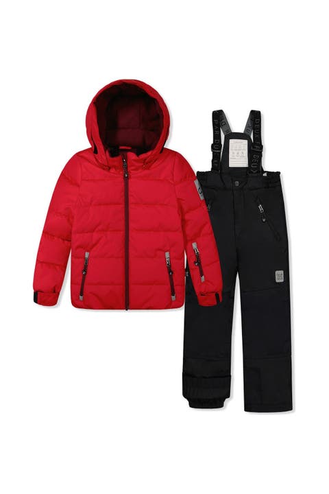 Play Reinforced Jacket & Pants Neckwarmer Two Piece Snowsuit