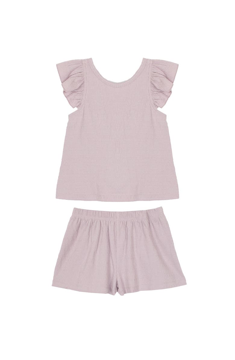 Mabel + Honey Jasmine Two Piece Set, Main, color, Purple