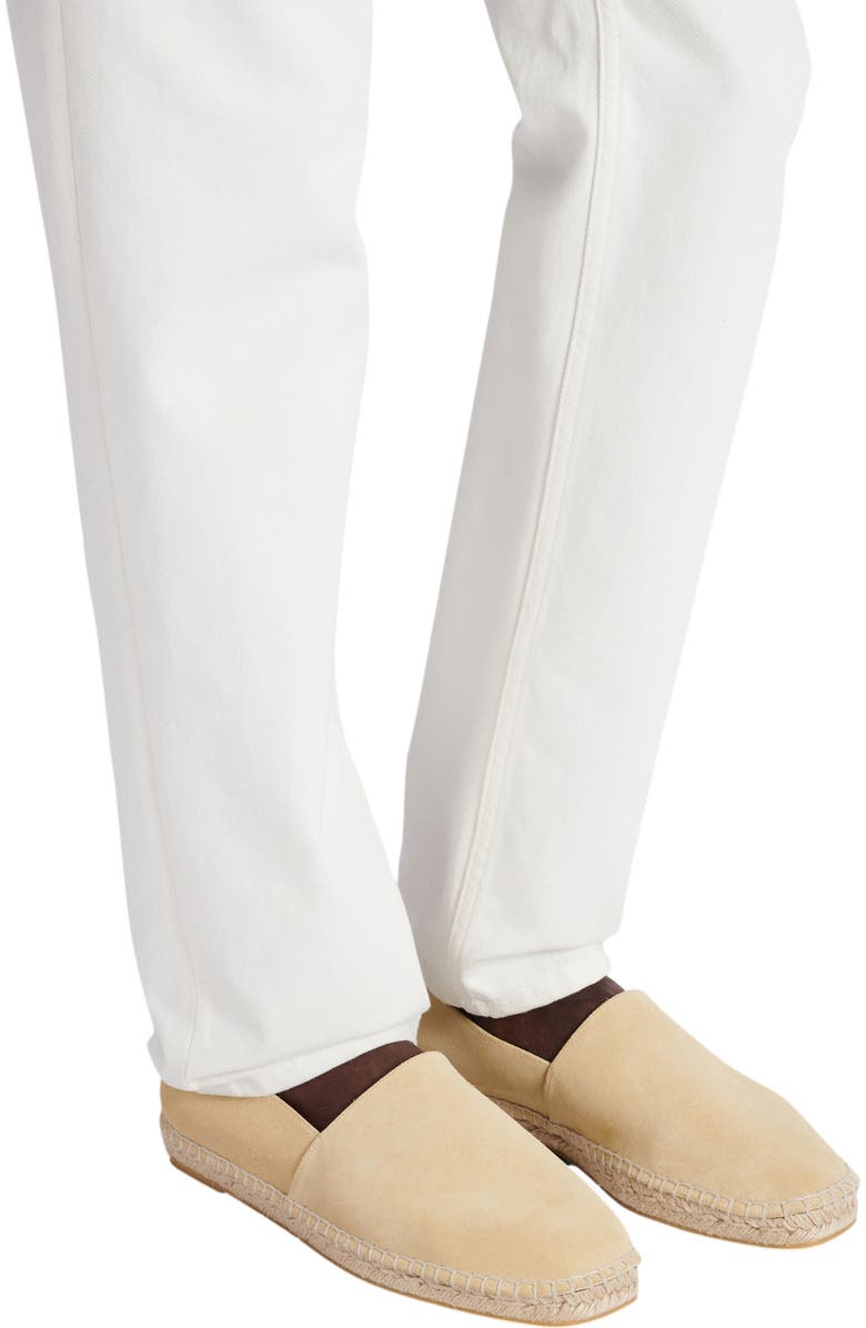 Balmain Suede espadrilles, Alternate, color, Beige