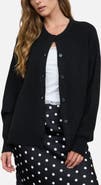 Blu Pepper Ribbed Crewneck Cardigan