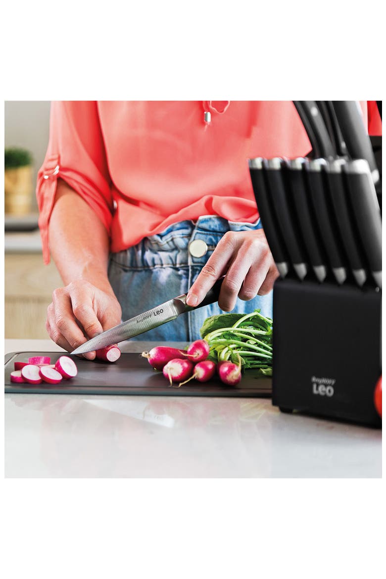Leo Legacy 4-Piece Knife Set, Alternate, color, SILVER
