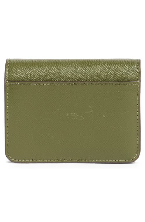 Kate Spade New York Madison Saffiano Leather Wallet In Green