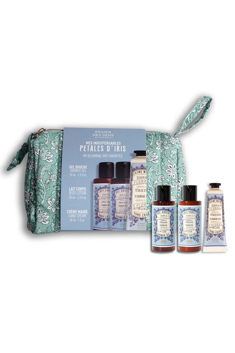 Iris Travel Set, Alternate, color, Green