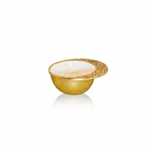 Lunares Cosmos Snack Bowl In Gold