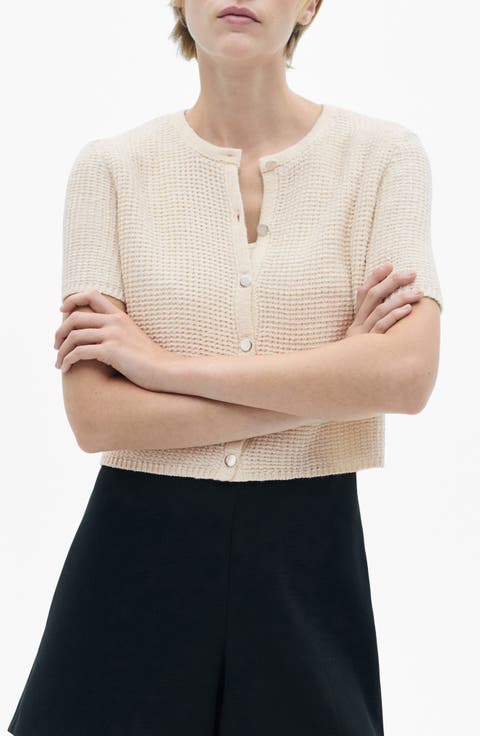 Radiant Open Stitch Boxy Cardigan (Regular & Plus)