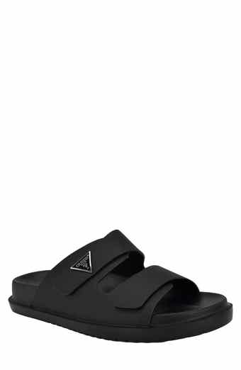 GUESS Visel Double Strap Slide Sandal