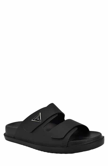 GUESS Visel Double Strap Slide Sandal