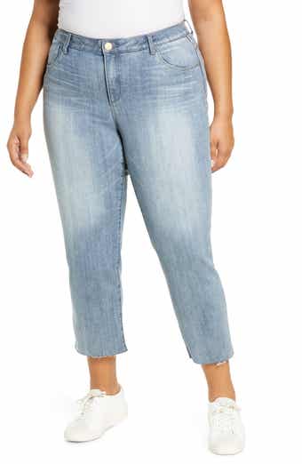 Wit & Wisdom 'Ab'Solution High Waist Crop Jeans