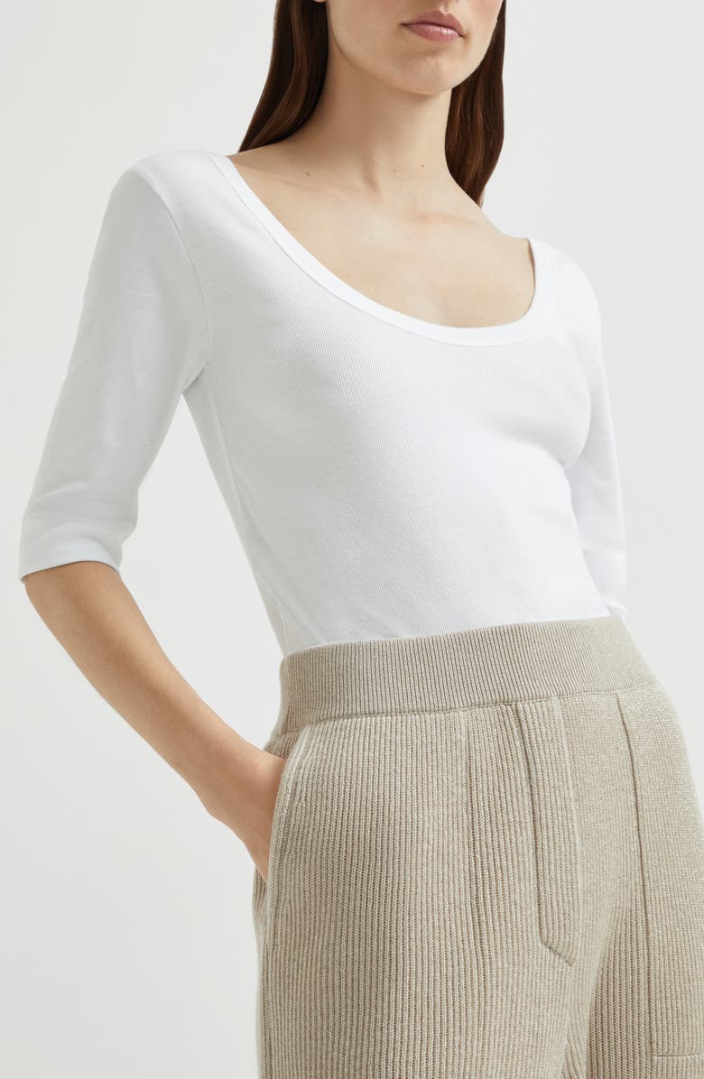 Brunello Cucinelli Cashmere knit trousers, Alternate, color, Cool Beige