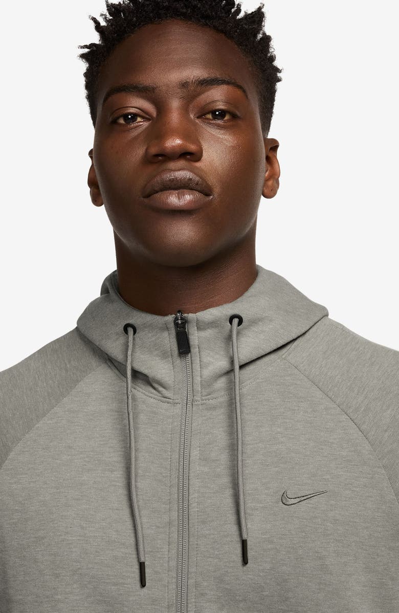 Nike Primary Dri-FIT Full Zip Hoodie, Alternate, color, Light Army/ Heather