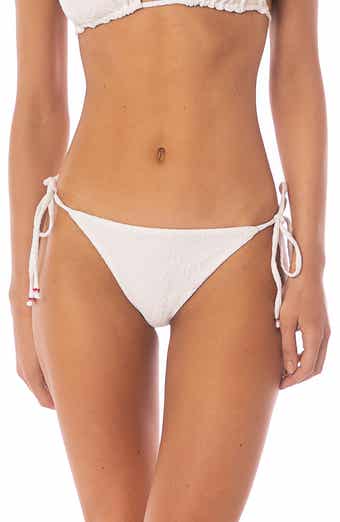 Maaji White Whisper Shinning Reversible Bikini Bottoms