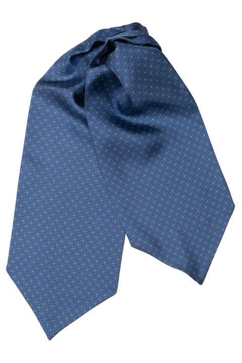 Sanremo - Silk Ascot Cravat Tie for Men