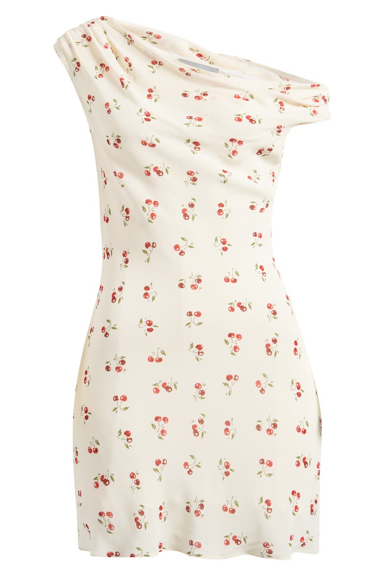 Kristine Convertible Neck Minidress, Main, color, CHERRY PIT