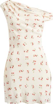 Reformation Kristine Convertible Neck Minidress