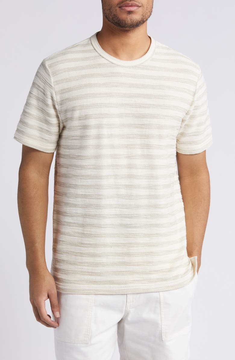 Treasure & Bond Jacquard Stripe T-Shirt, Main, color, 