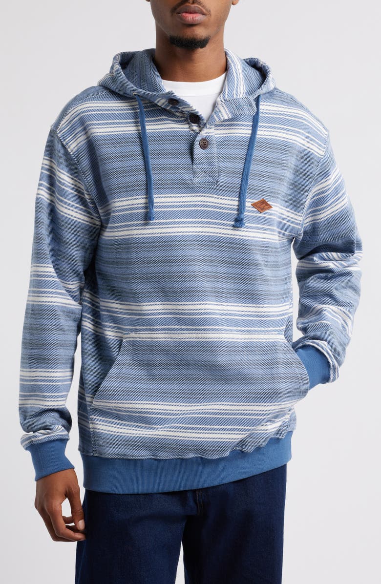 Billabong Rancho Stripe Polo Hoodie, Main, color,