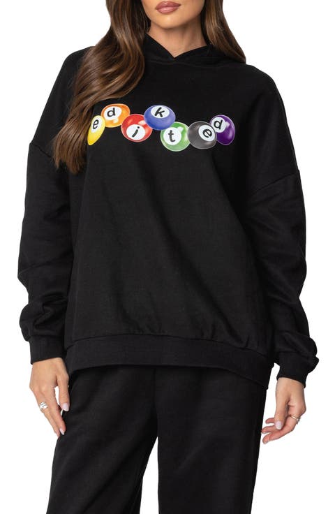 Billiard Logo Oversize Hoodie