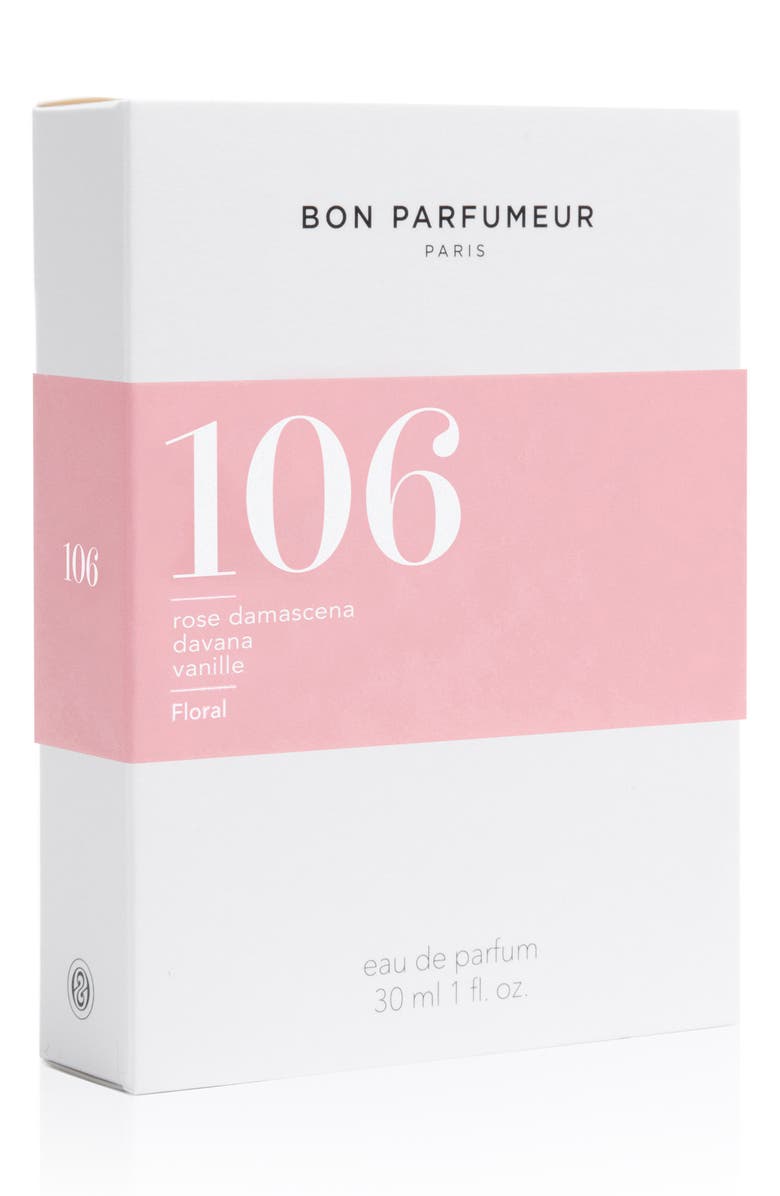 Bon Parfumeur 106 Damascena Rose, Davana & Vanilla Parfum, Alternate, color, 