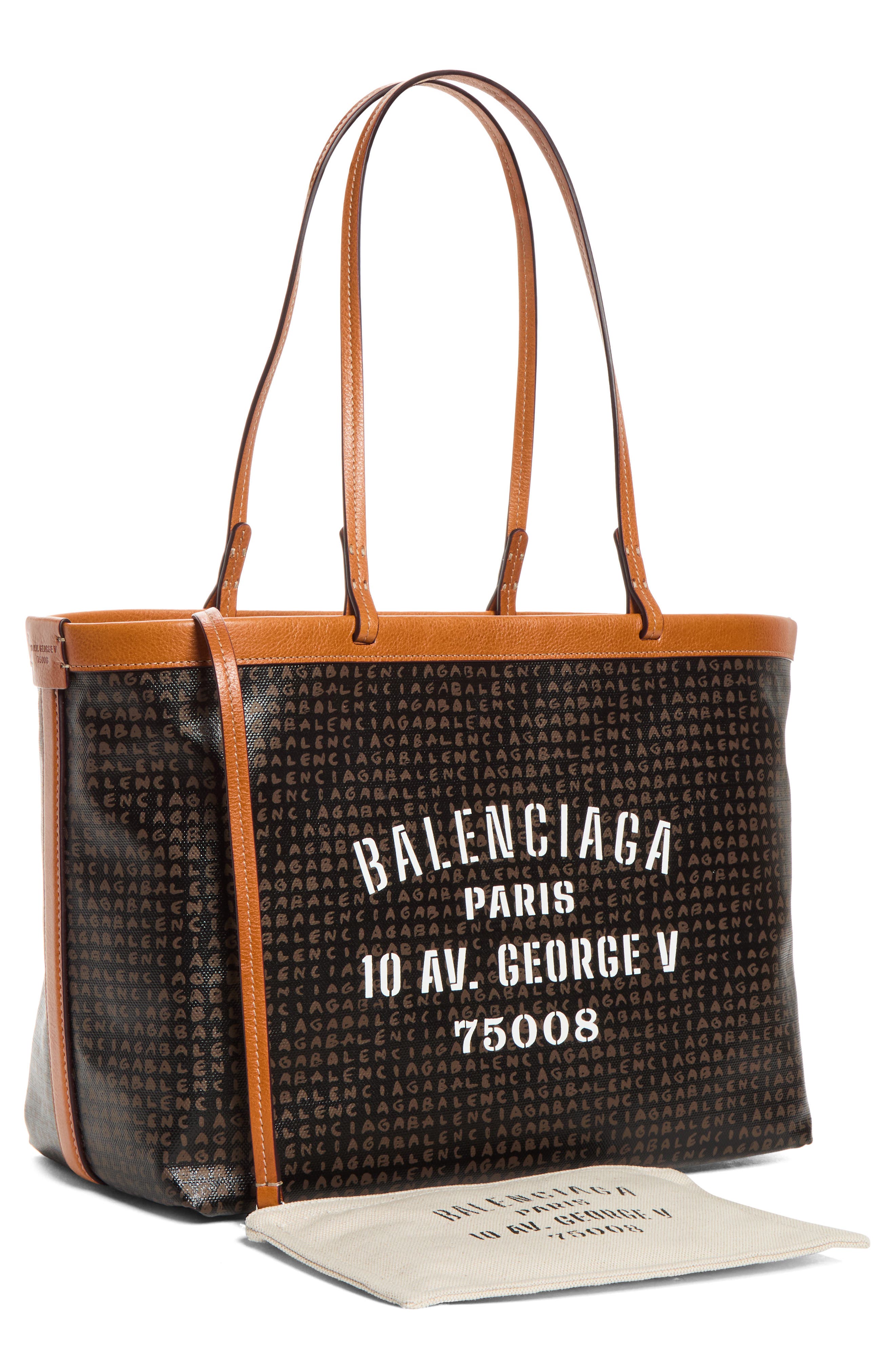 Medium Snob Coated Canvas Tote, Alternate, color, 6092 AMARANTH