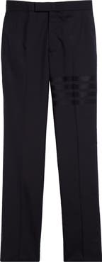 Thom Browne 4-Bar Mélange Wool Pants