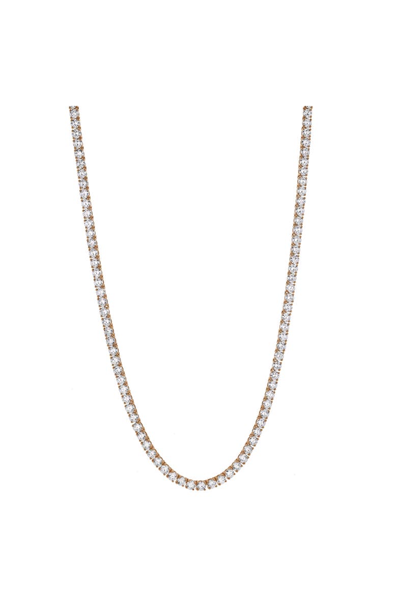 LuvMyJewelry LMJ 10K Rose Gold Diamond Tennis Chain - 18.85 Carats, Alternate, color,