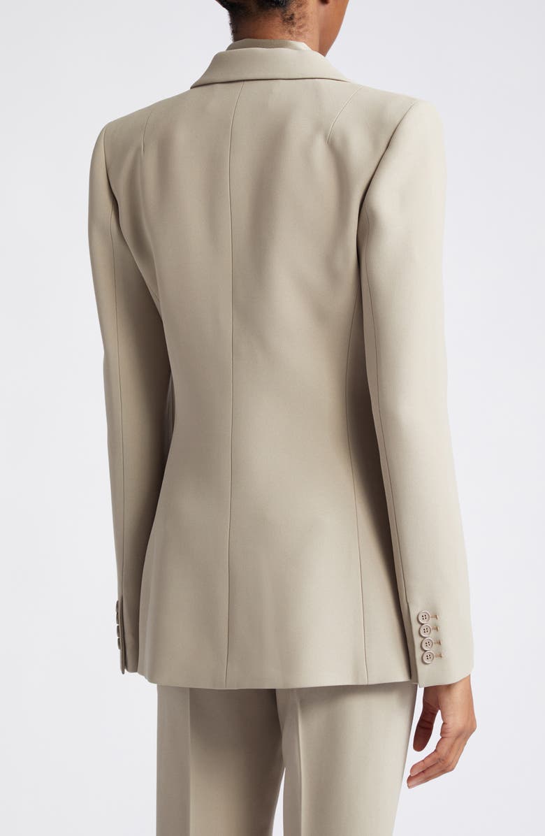 Michael Kors Collection Georgina Double Crepe Sablé Blazer, Alternate, color, 