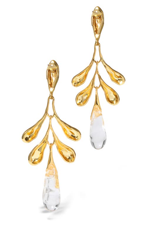 ALEXIS BITTAR ALEXIS BITTAR LIQUID LUCITE® SAPLING DROP EARRINGS