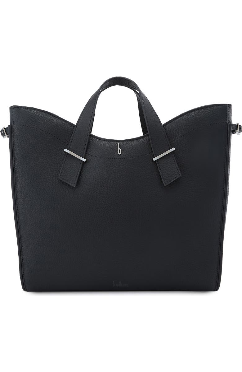 behno Greta Crossbody Tote, Main, color, Black