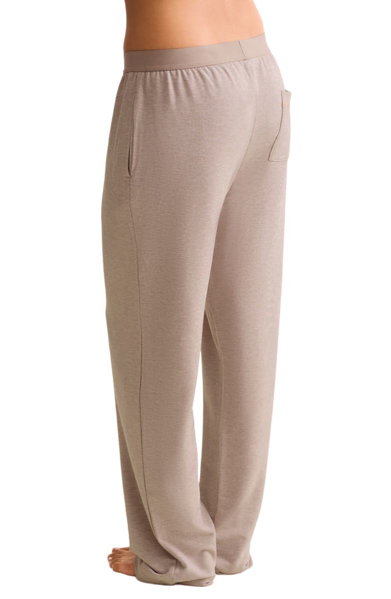 Fleur't Boyfriend Pajama Pants, Alternate, color, Oak