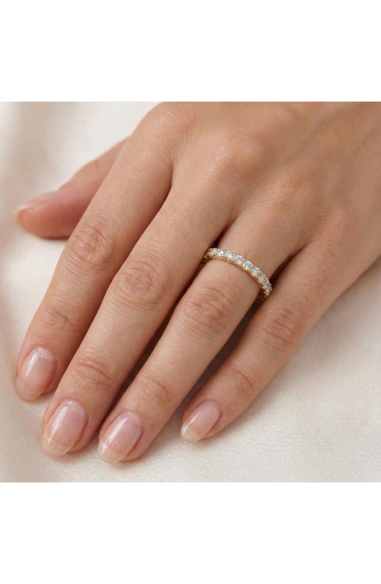 Bliss Diamond .84Ct Women's Diamond 3/4 Eternity Wedding Ring 14k Gold Lab Grown, Alternate, color, 14K Rose Gold