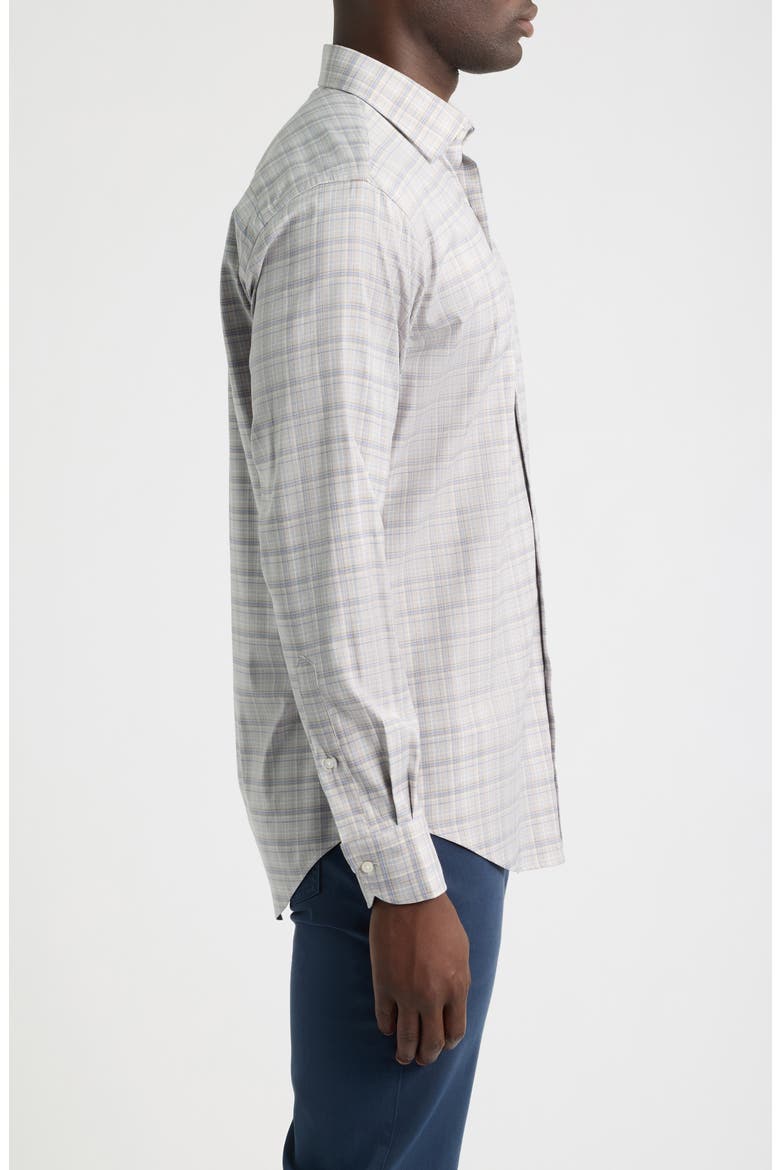 Griffin Crown Soft Twill Sport Shirt, Alternate, color, BATTLESHIP GREY