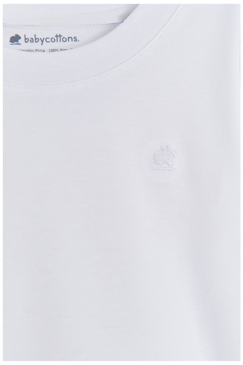 Pima Colors T-Shirt, Alternate, color, White