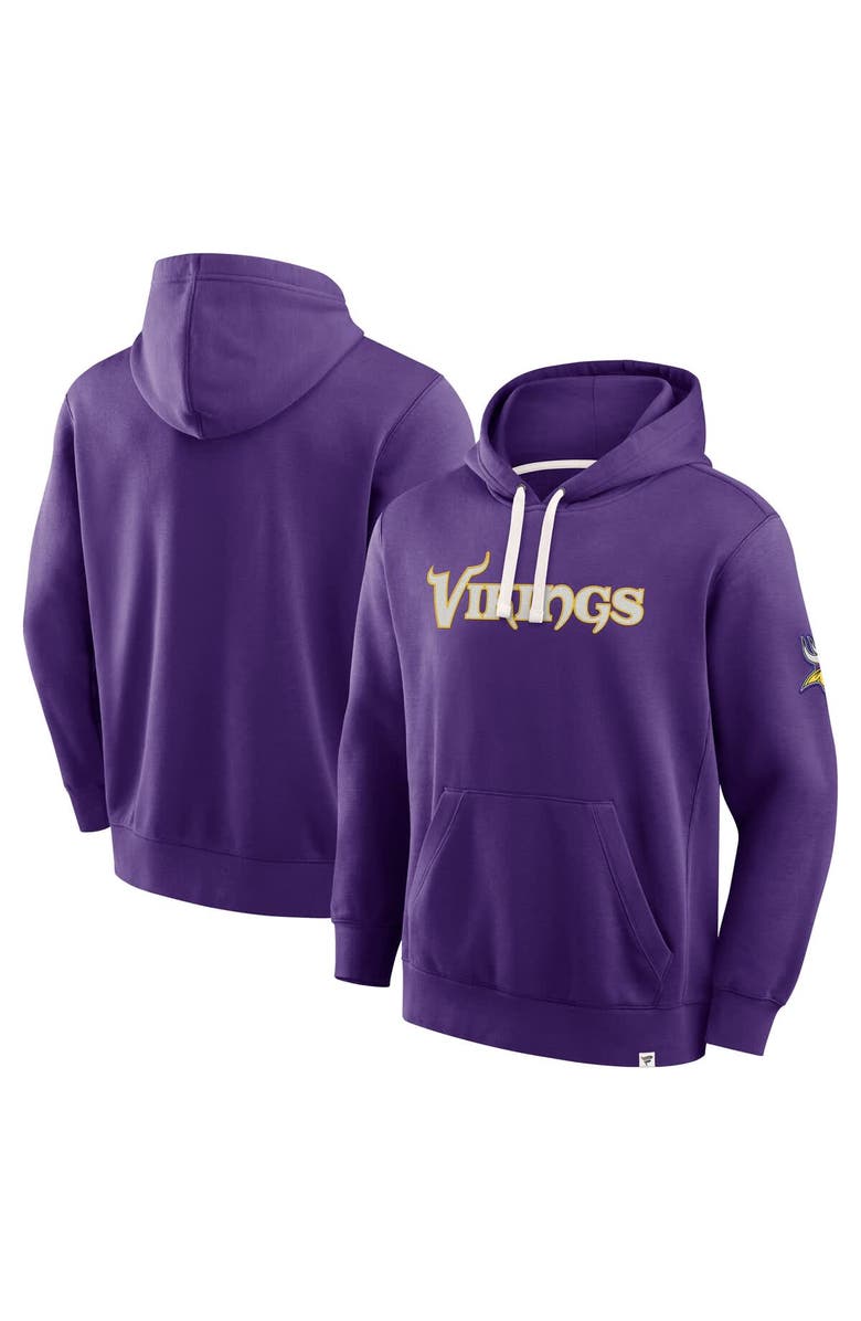 FANATICS Men
s Fanatics Purple Minnesota Vikings New Horizons Heritage Pullover Hoodie, Main, color, Purple