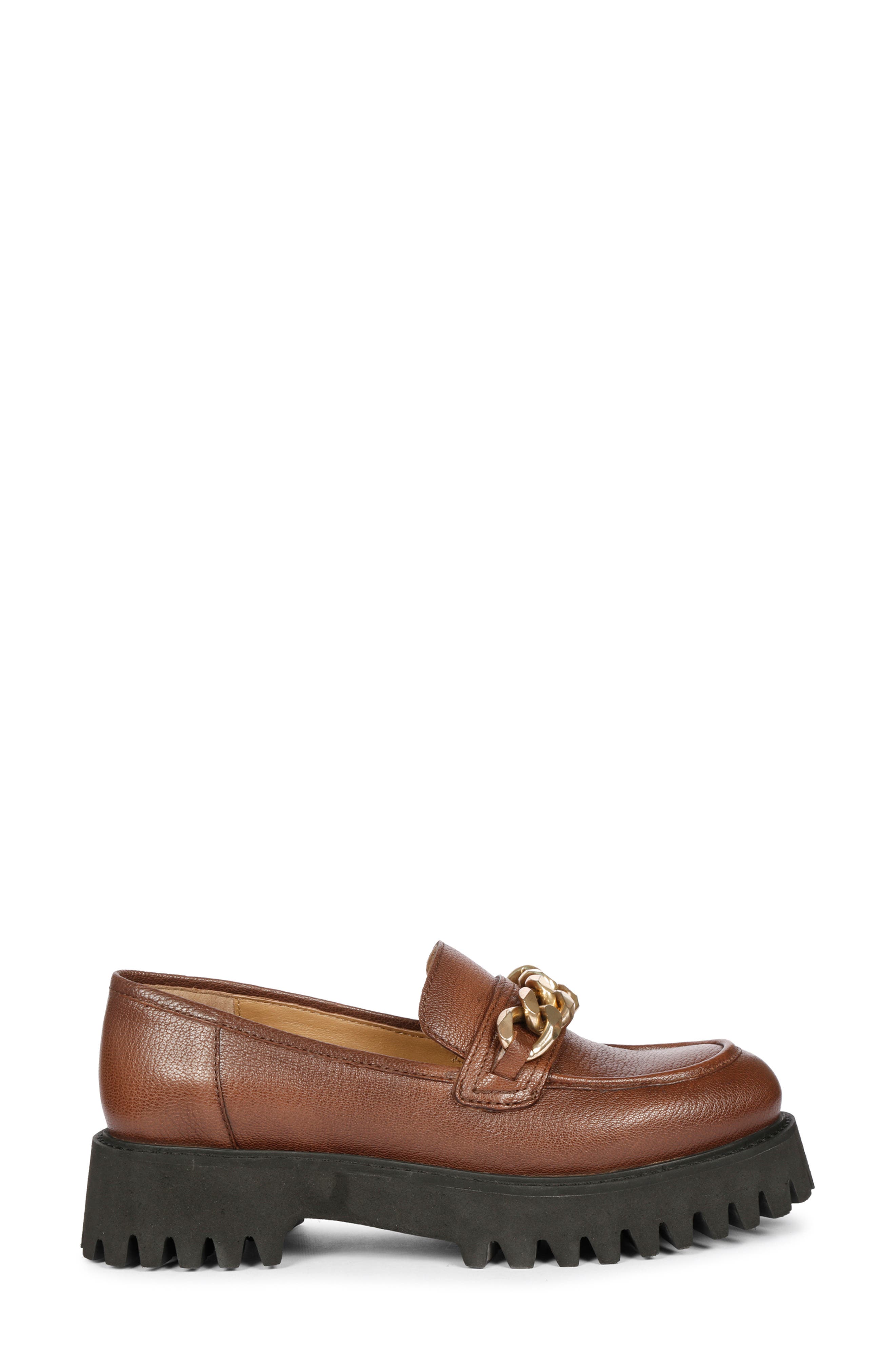 SAINT G Donna Platform Loafer, Alternate, color, Brown