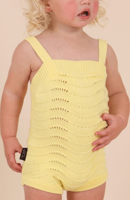 Tiny Tribe Cotton Knit Romper