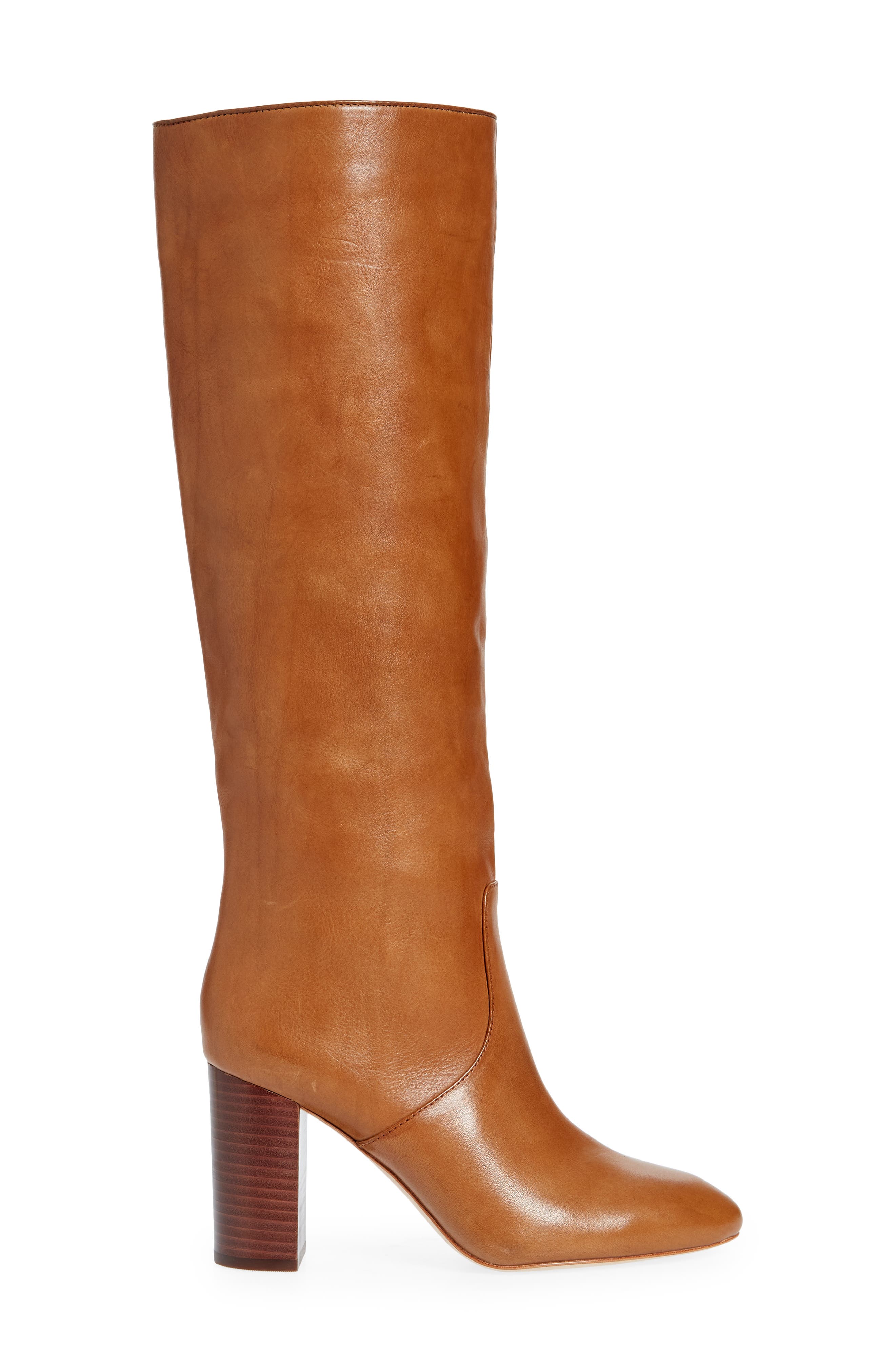 Loeffler Randall Goldy Knee High Boot, Alternate, color, Safari