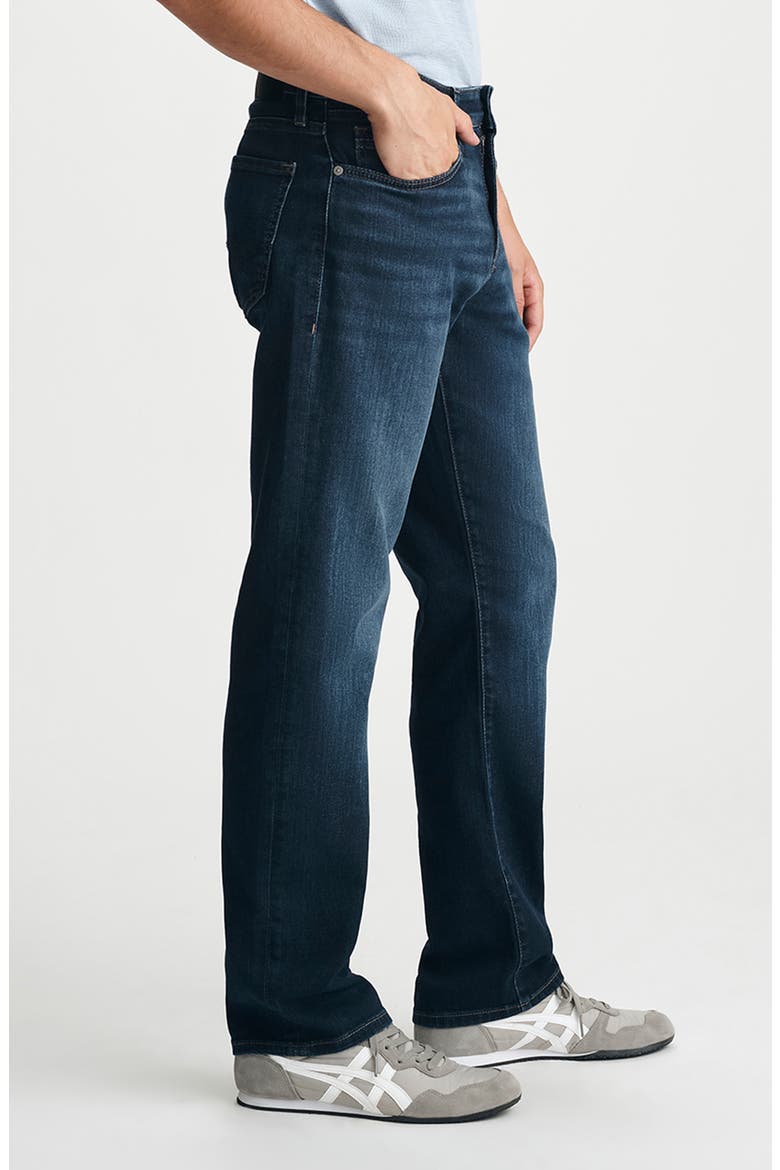 Matt Regular Rise Relaxed Straight Leg Jeans, Alternate, color, MIDNIGHT BRUSHED WIL