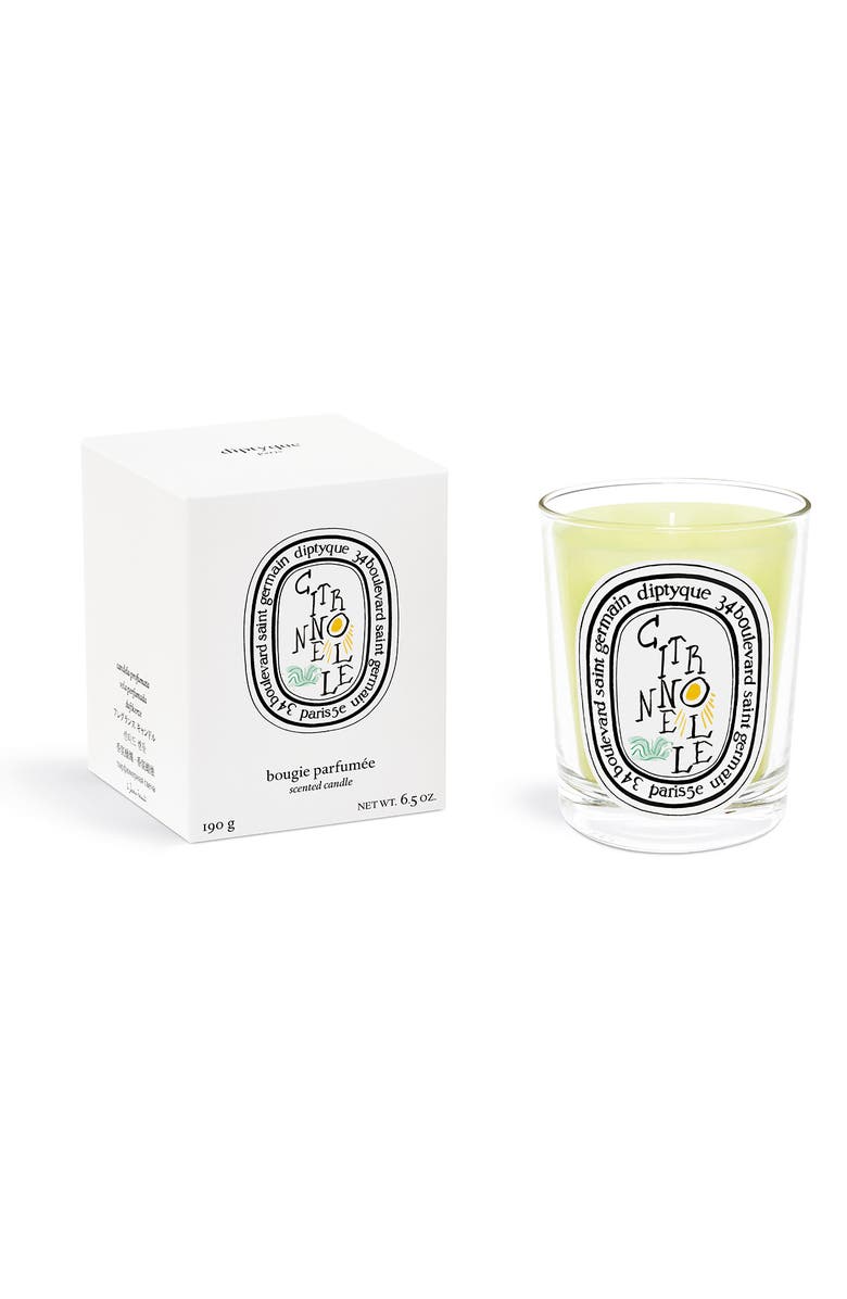 Diptyque Citronelle Candle, Alternate, color, 