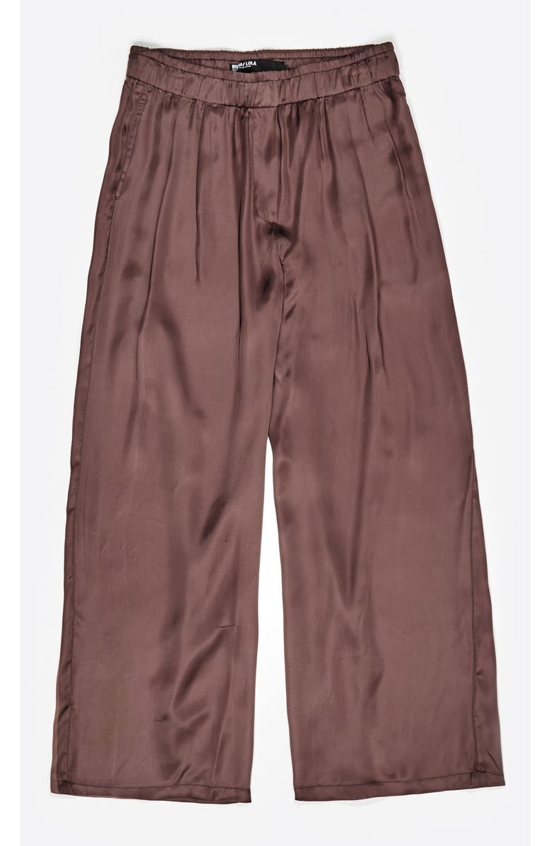 Bimba y Lola Darted Jogger Trousers, Alternate, color, Brown