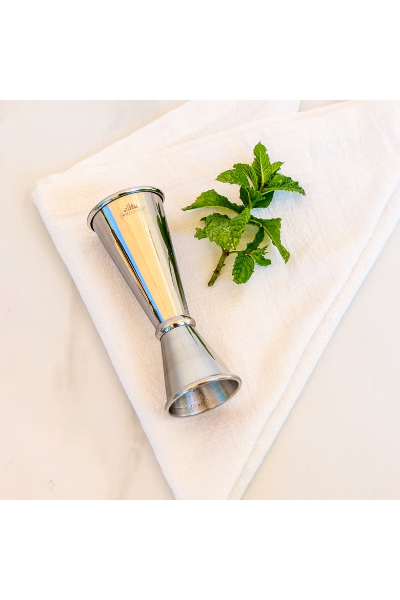 Japanese Cocktail Jigger, Alternate, color, Stainless Steel