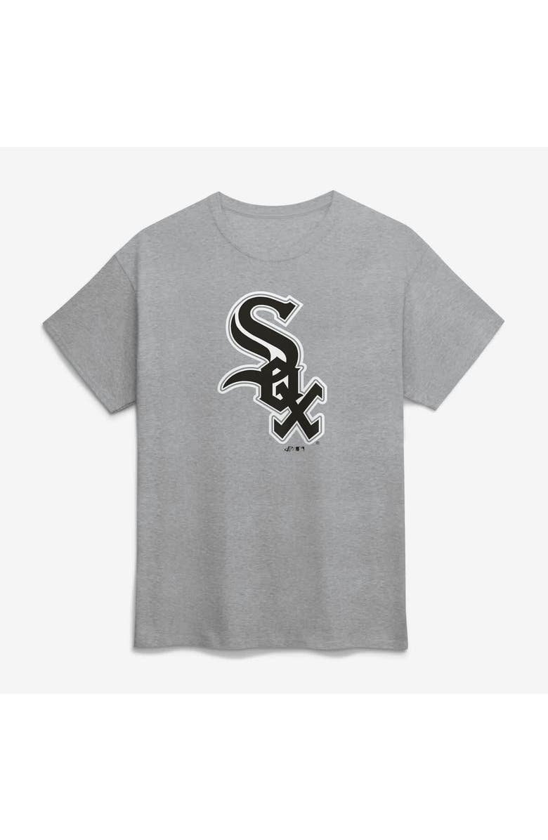 Logo Athletic Men's Logo Athletic Heather Gray Chicago White Sox Official Logo T-Shirt, Main, color, Heather Gray